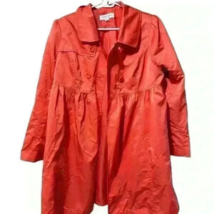 Liz Lange Maternity Red Coat